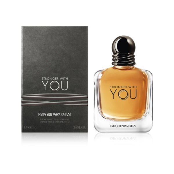 ARMANI STRONGER WHIT YOU EDT 100ML - Imagen 2