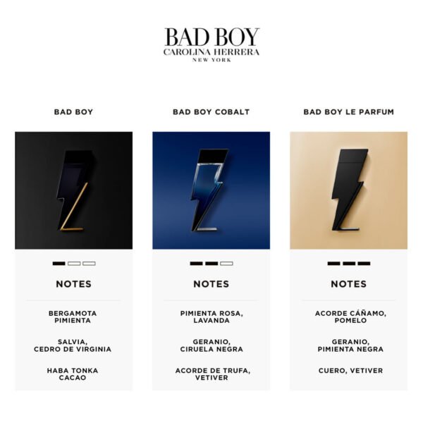 C. HERRERA BAD BOY COBALT 100ML - Imagen 3